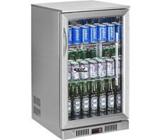 Tủ lạnh mini quầy bar 1 cánh kính OKASU SC-118FS