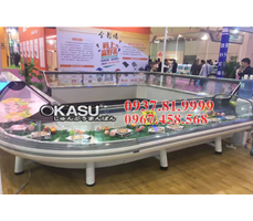 Tủ trưng bày siêu thị OKASU OKS-SG18SQ